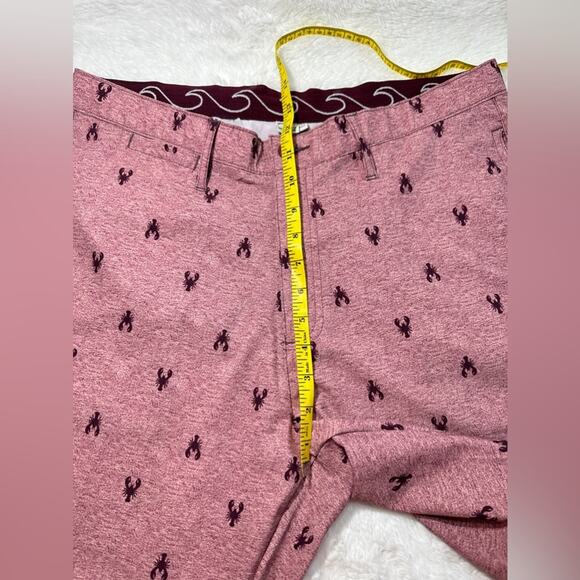 Trunks  red swim trunks size 32 crabs - Picture 2 of 10